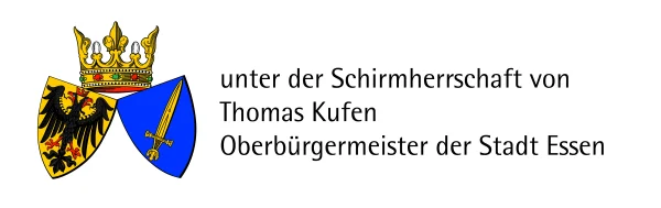Schirmherrschaft OB Kufen Stadt Essen farbig 4c Print